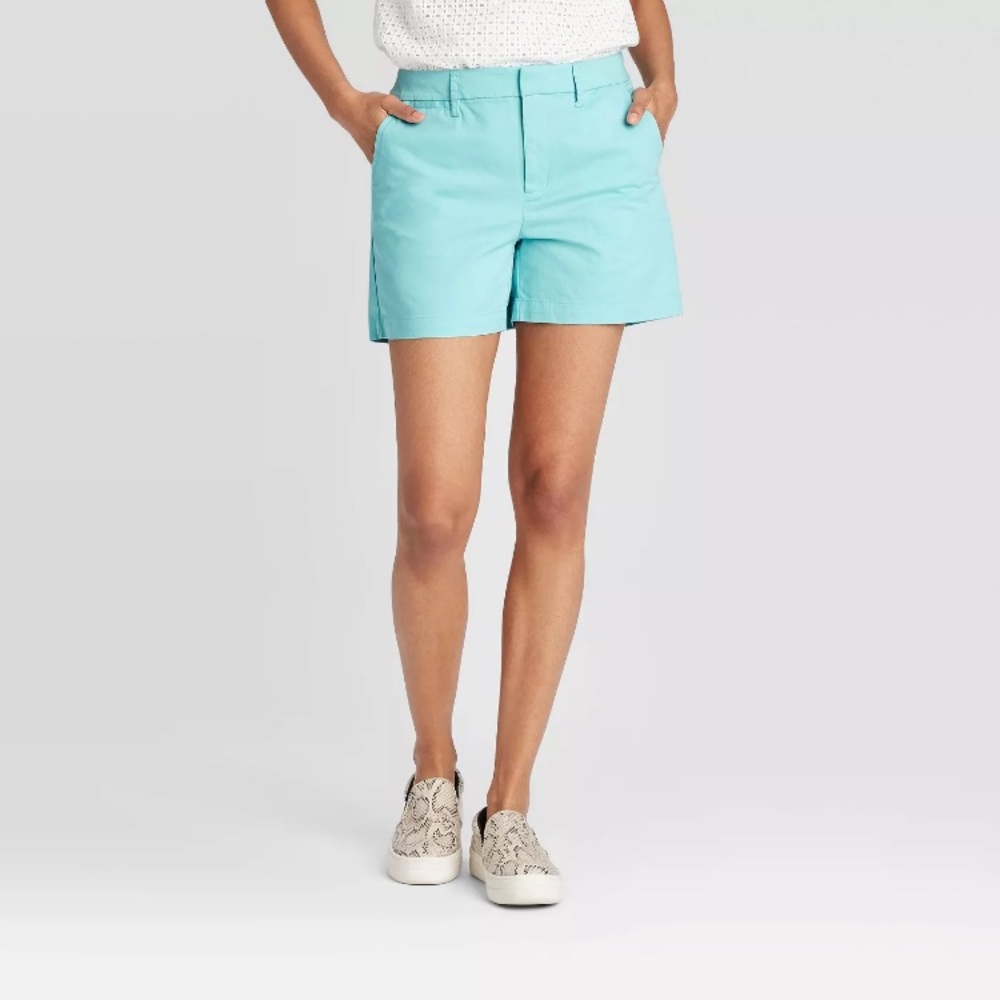 Women's 5" Chino Shorts Aqua
